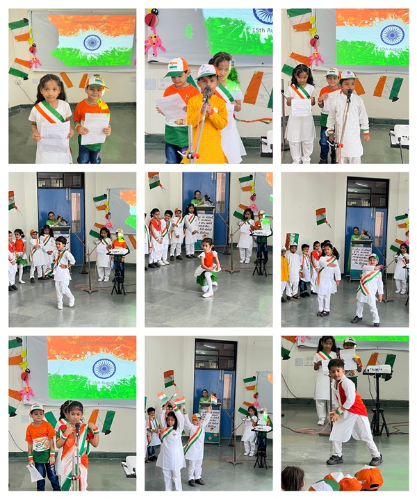 INDEPENDENCE DAY CELEBRATION-CLASS 1