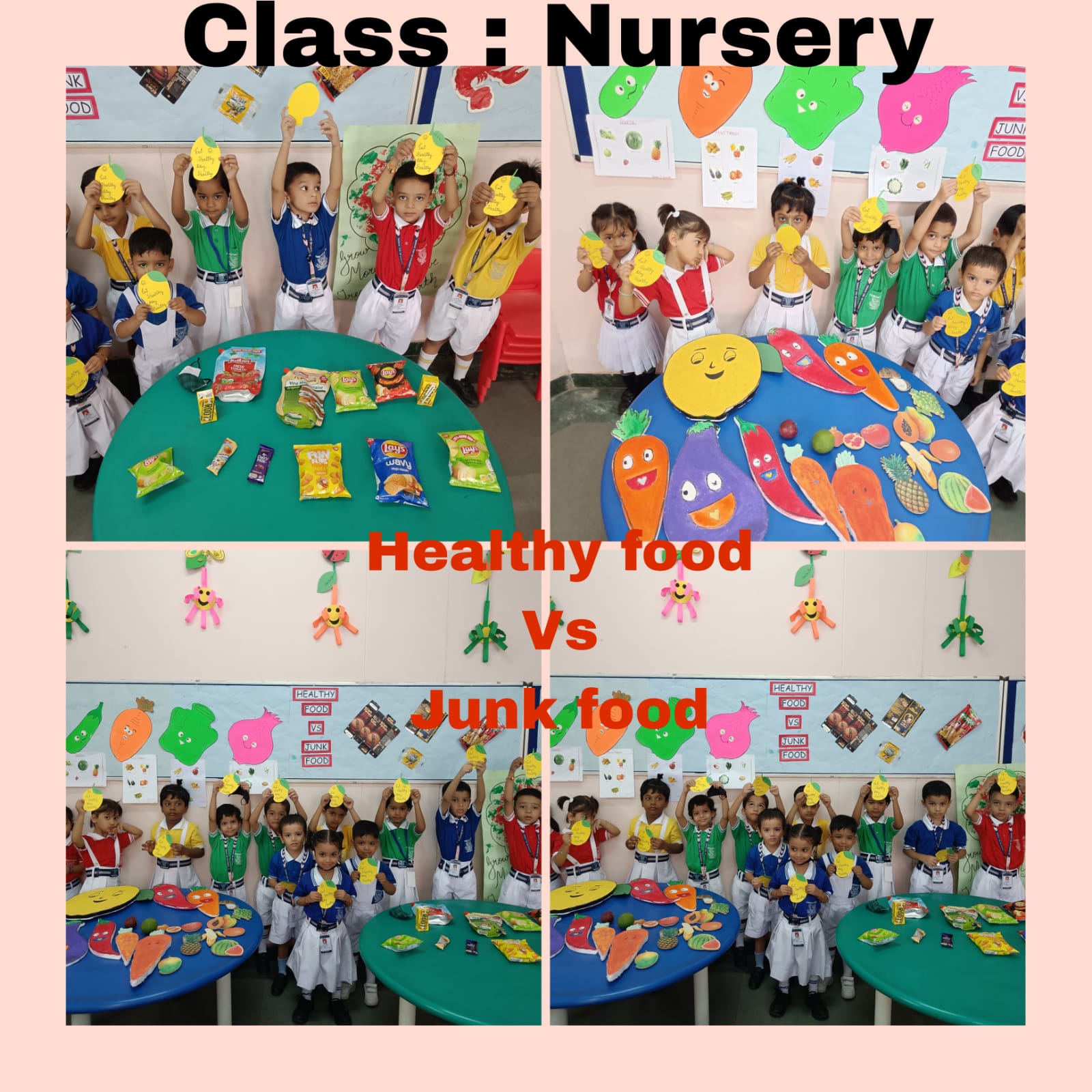 NURSERY AND KG CLASS ACTIVITIES
