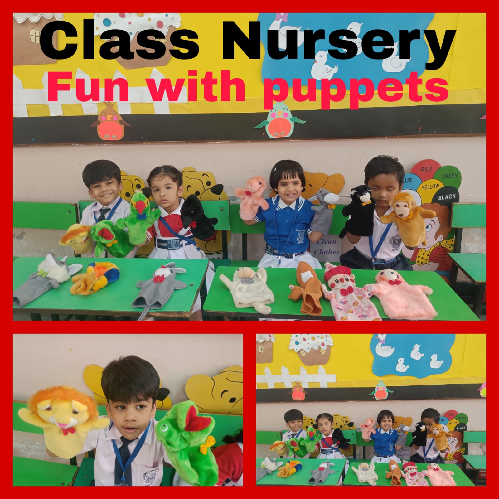 NURSERY CLASS ACTIVITIES FOR THE MONTH OF APRIL 2023