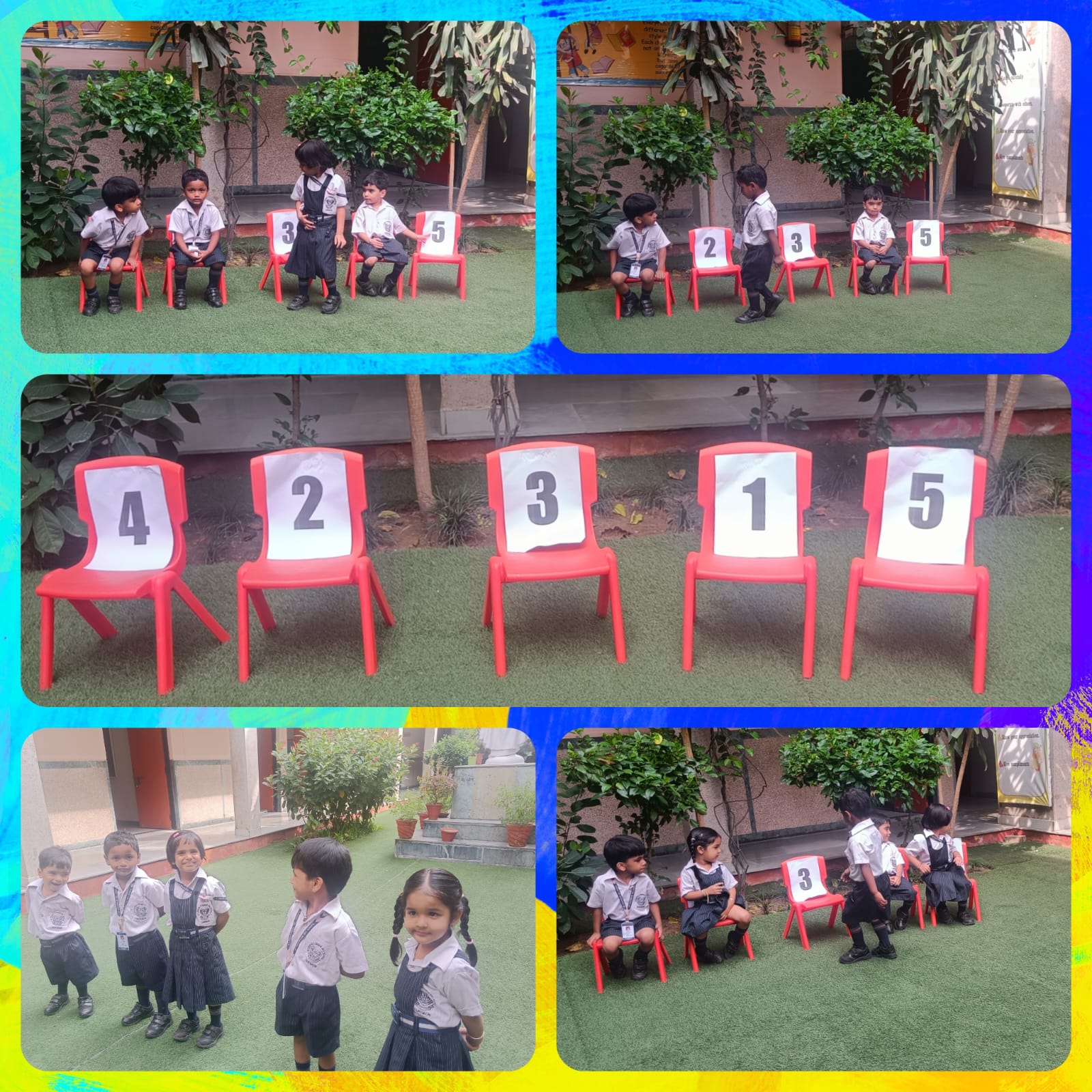 CLASS NURSERY- NUMBER GAME ACTIVITY
