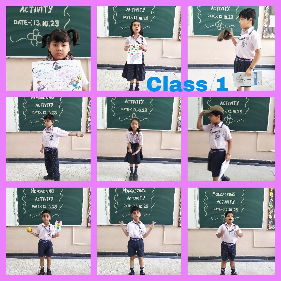 CLASSES 1-5- MONOACTING ACTIVITY 