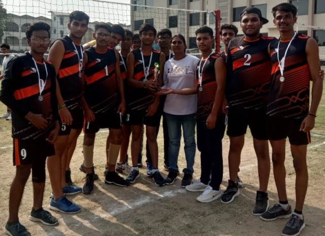 Our School Volleyball team won 2nd prize in Inter school Volleyball Tournament held in Meenakshi Public School, Sector-10, Gurugram