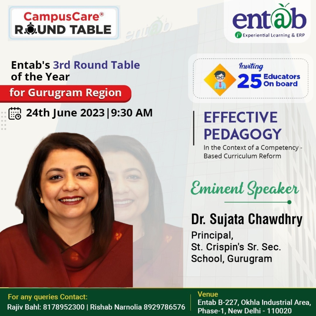 ENTAB'S 3RD ROUND TABLE CONFERENCE OF THE YEAR 